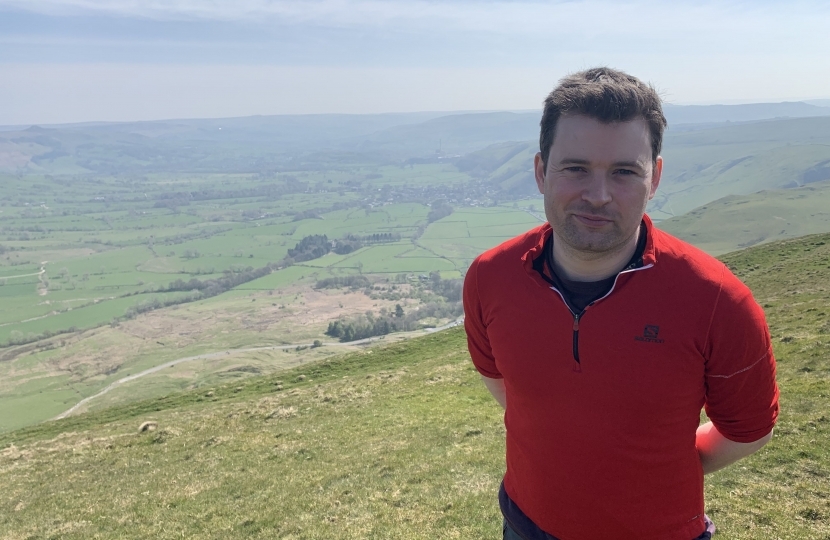 Robert Largan MP backs High Peak hill farmers