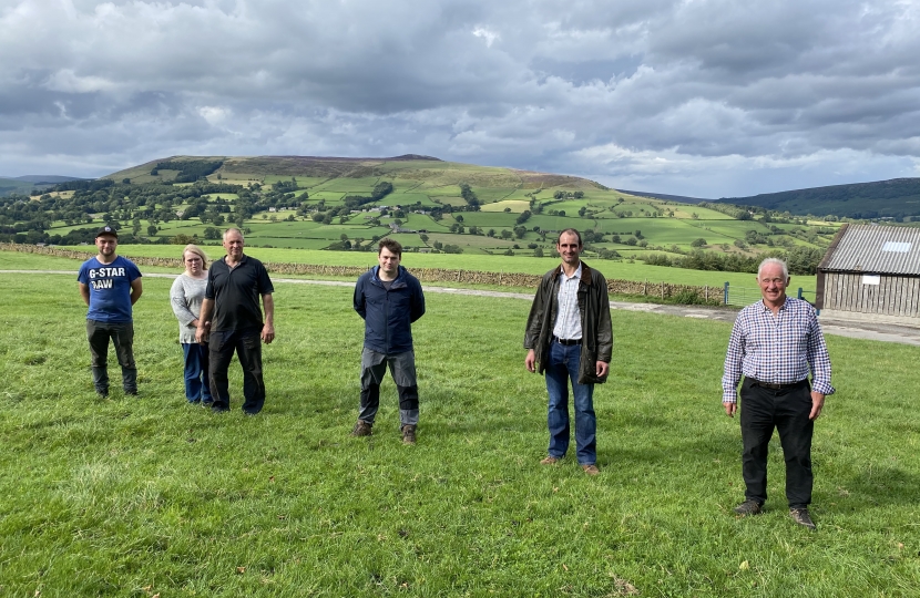 High Peak MP meets with Hope Valley farmers