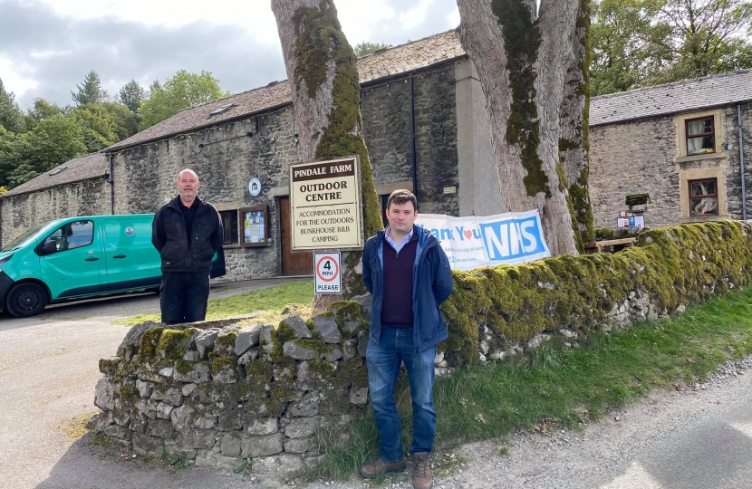 High Peak MP supports Hope Valley business
