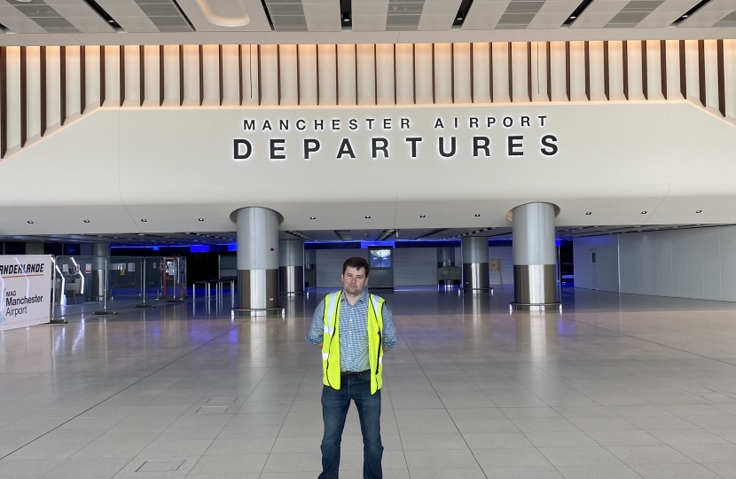 High Peak MP welcomes grant of up to £8 million for Manchester Airport to protect local jobs and bounce back after coronavirus