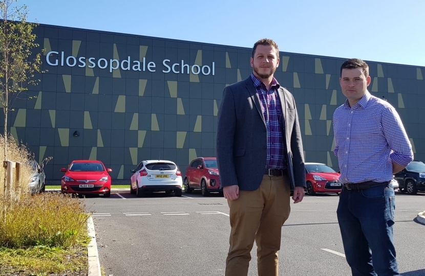Robert Largan MP welcomes funding agreement for Glossopdale School