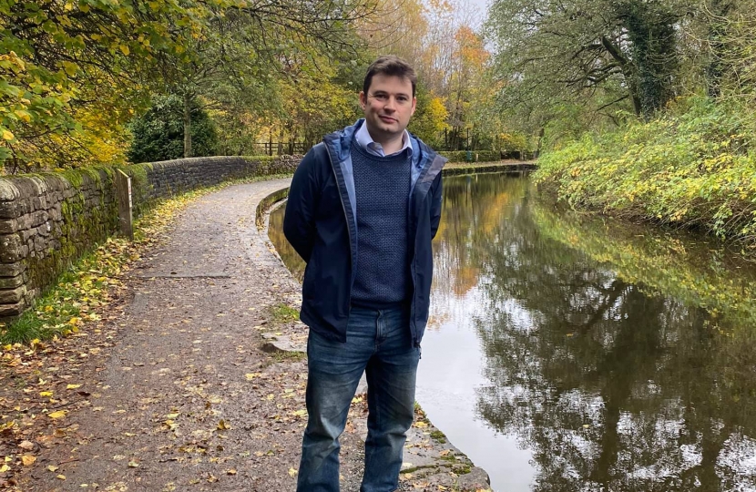 Robert Largan MP calls for pollution clean up on Peak Forest Canal