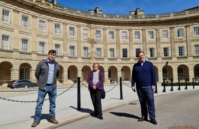 Cabinet Minister visits Buxton to discuss town centre regeneration