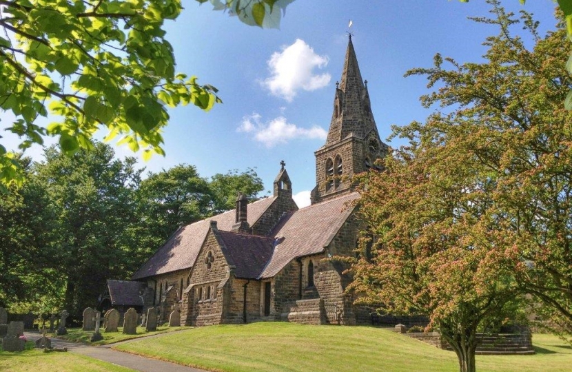 Funding joy for Holy and Undivided Trinity, Edale