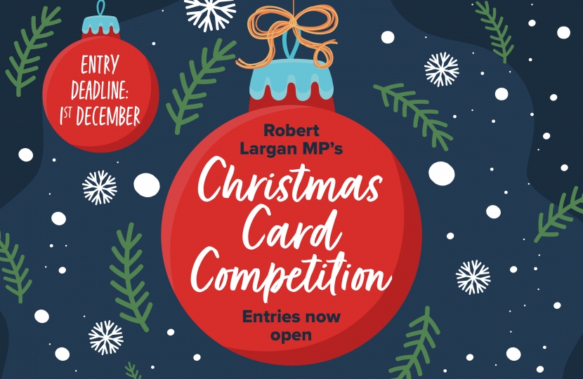 Robert Largan MP launches Christmas Card design competition