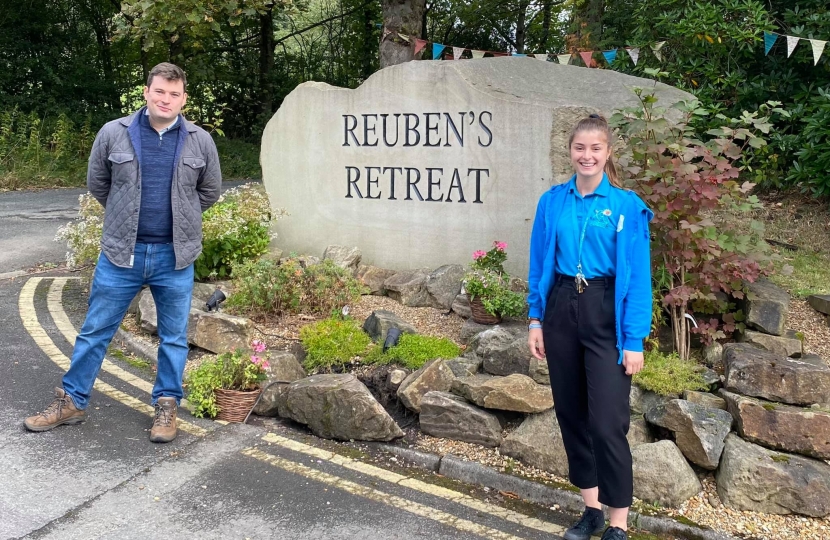 MP in follow-up visit to Reuben’s Retreat