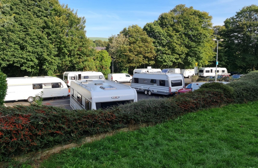 Unauthorised Traveller site in Chapel vacated