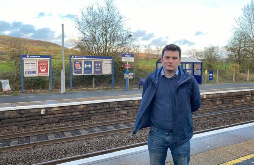 High Peak MP welcomes £137 million investment and plans to electrify the Hope Valley Line as part of the Integrated Rail Plan
