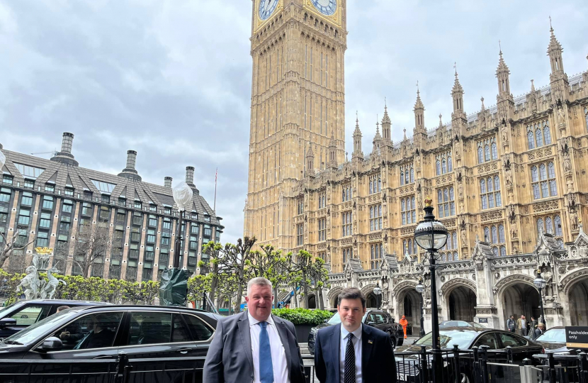 High Peak MP welcomes new local councillor Kevin Kirkham to Parliament