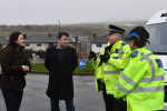 Robert Largan MP with Police