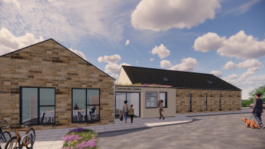 Proposed design of Chinley & Buxworth Community Centre
