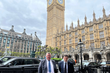High Peak MP welcomes new local councillor Kevin Kirkham to Parliament