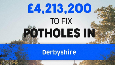 £4 million to fix Derbyshire potholes