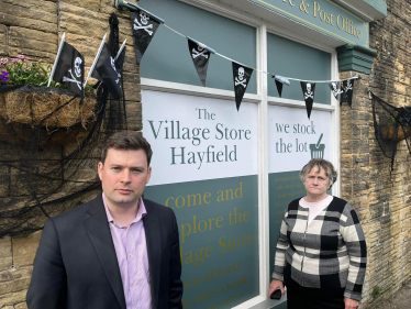 High Peak MP presents Hayfield councillor’s petition in Parliament